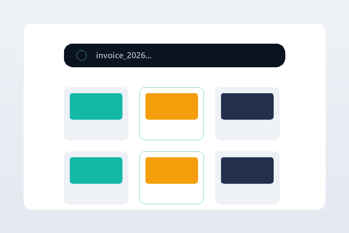 Instant offline search illustration